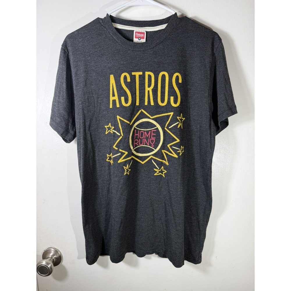 Homage MLB Houston Astros Throwback T-shirt Medium